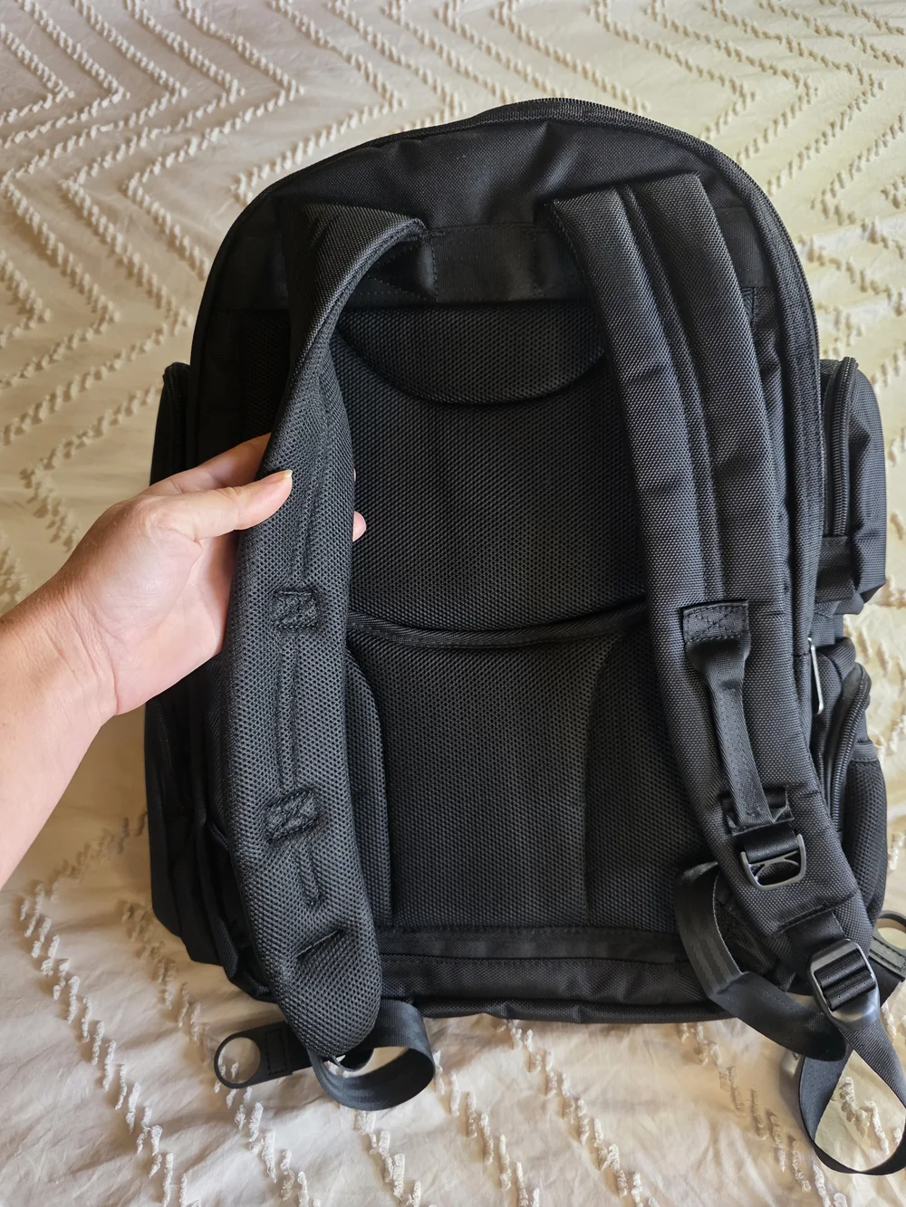NWT Original Penguin Black Men's Backpack And Travel Bag